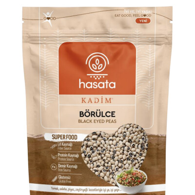 Hasata Börülce 500 gr. Glutensiz Superfood Aslını Korumuş Lezzetler Black Eyed Peas