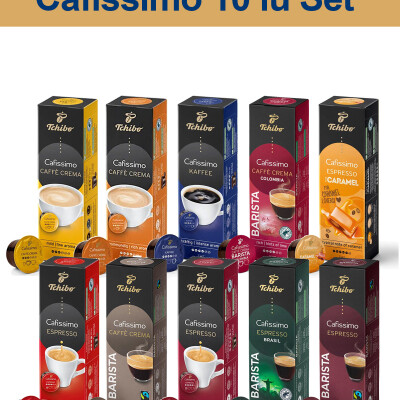 Cafissimo 10'lu Kahve Tadım Seti 10x10 100 adet