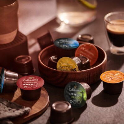 Cafissimo Tadım Seti Farklı Türde 110 Adet (11x10 Kapsül Kahve) Espresso Double Choc Özel Seri